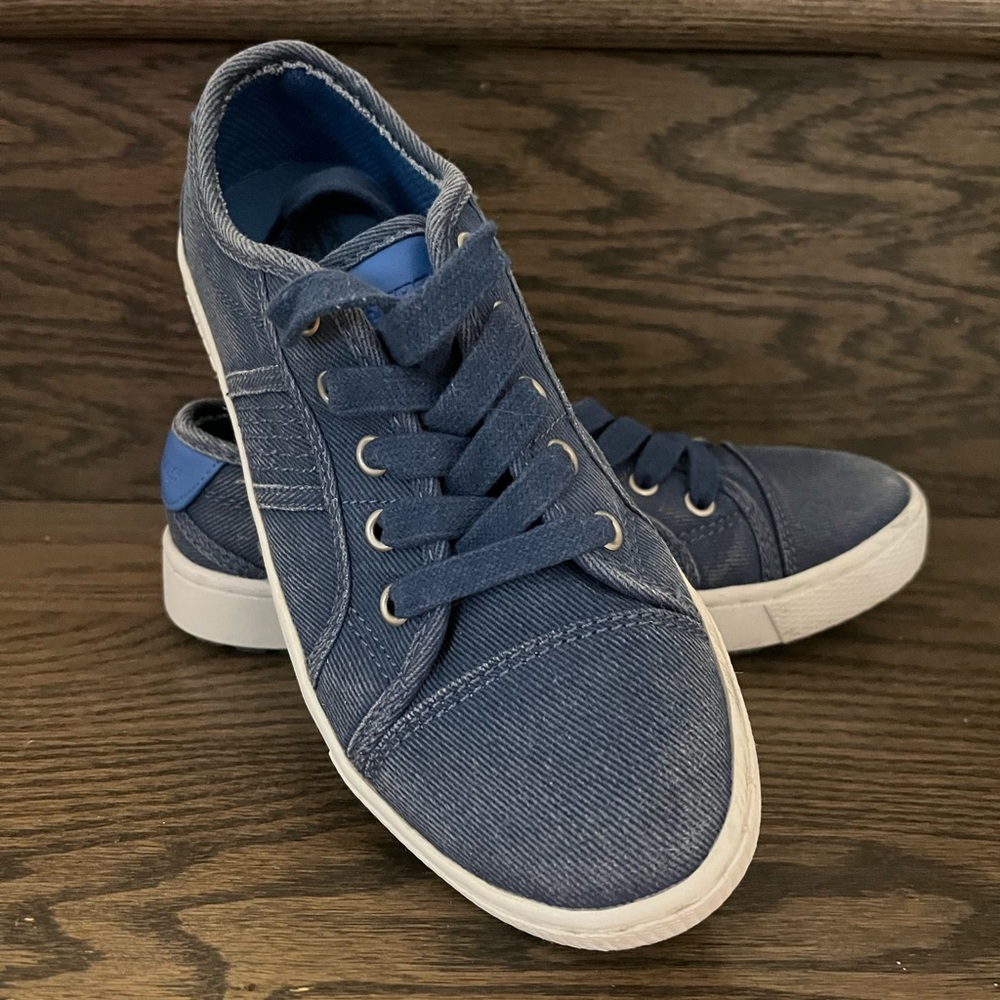 Boy’s Skechers Memory Foam Gel-Infusion Direct Pulse Jump Shift Canvas Sneakers